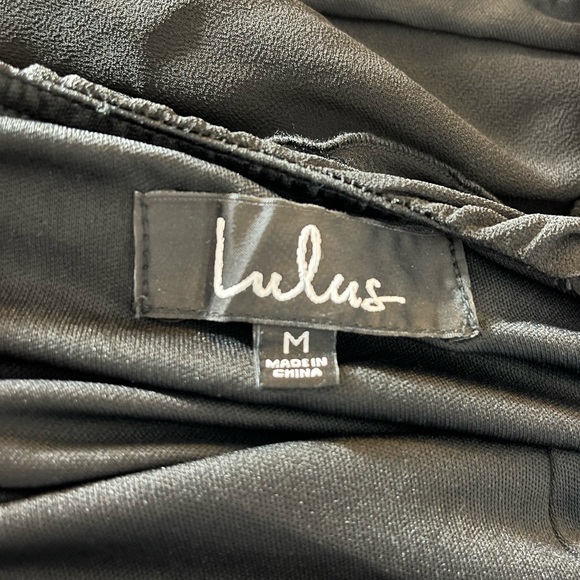 Lulus Mythical Kind of Love Black Maxi Dress Size Medium - Picture 2 of 10